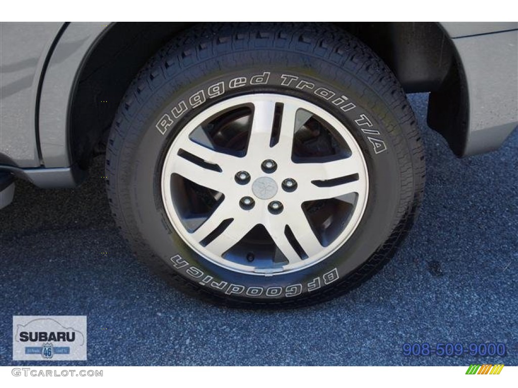 2004 Endeavor XLS AWD - Titanium Gray Pearl / Charcoal Gray photo #47