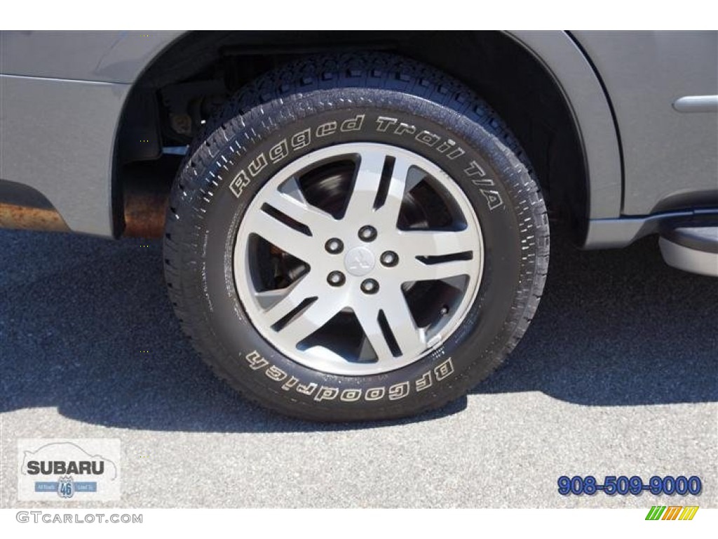 2004 Endeavor XLS AWD - Titanium Gray Pearl / Charcoal Gray photo #48