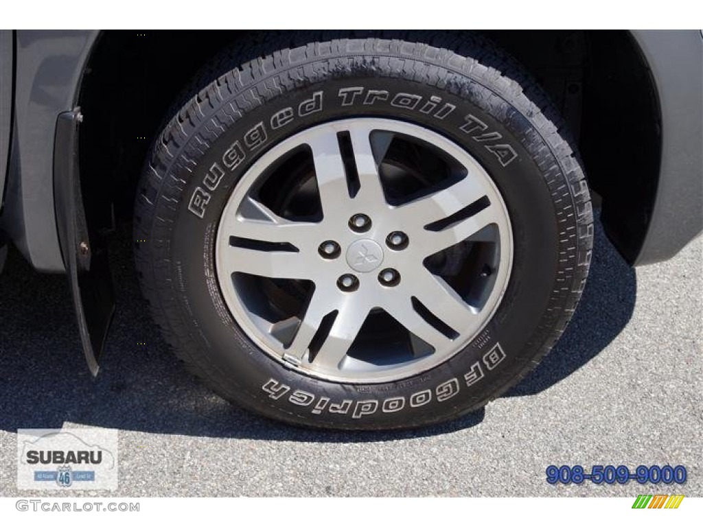 2004 Endeavor XLS AWD - Titanium Gray Pearl / Charcoal Gray photo #49