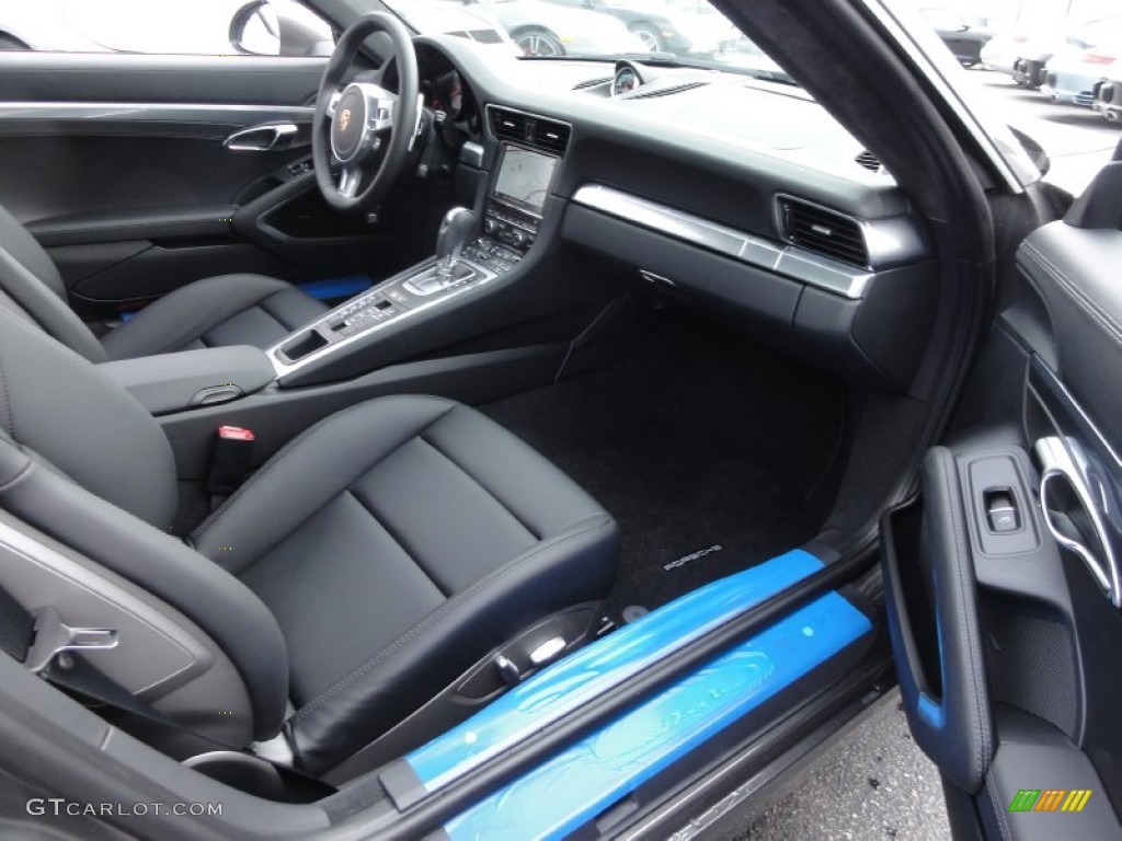 Black Interior 2012 Porsche New 911 Carrera S Coupe Photo #68662704