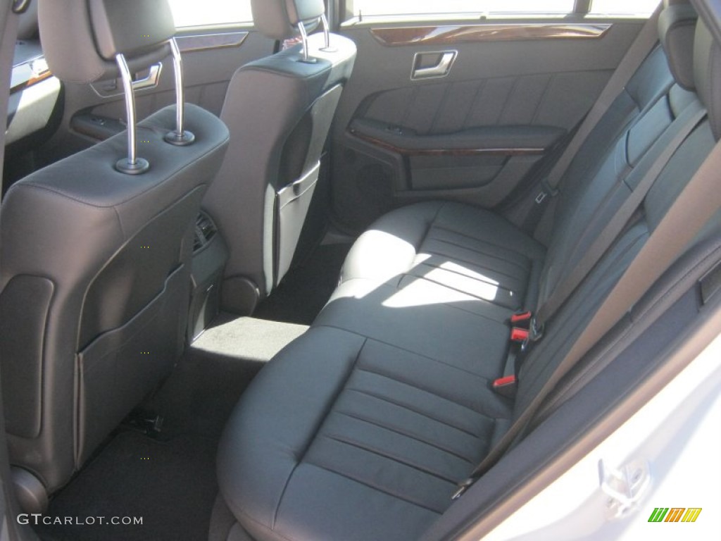 Black Interior 2013 Mercedes-Benz E 350 4Matic Wagon Photo #68662908