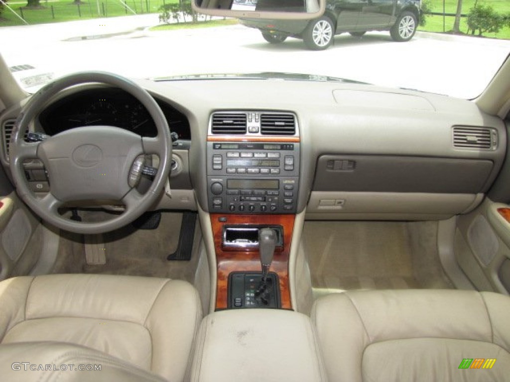 1998 Lexus LS 400 Ivory Dashboard Photo #68663166