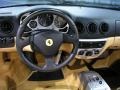 Beige 2005 Ferrari 360 Spider F1 Steering Wheel