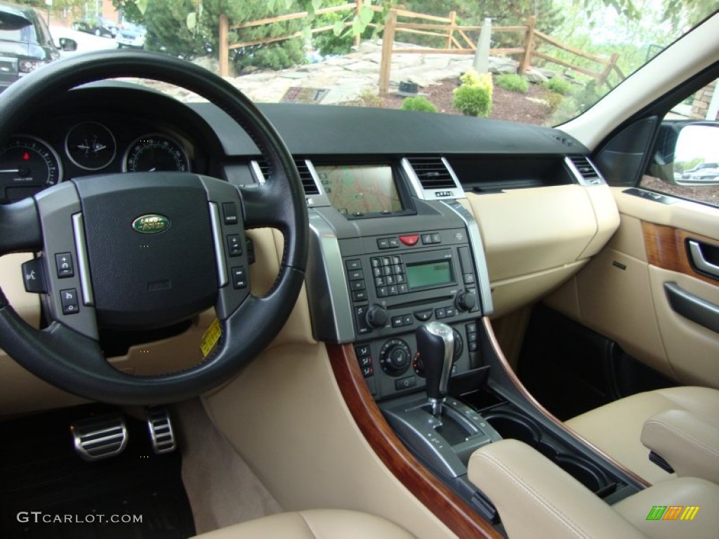 2009 Range Rover Sport HSE - Santorini Black / Almond/Nutmeg photo #17
