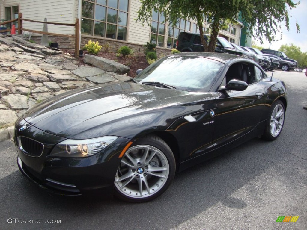 Black Sapphire Metallic 2009 BMW Z4 sDrive30i Roadster Exterior Photo #68665628