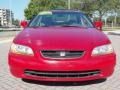 1999 San Marino Red Honda Accord EX V6 Coupe  photo #8