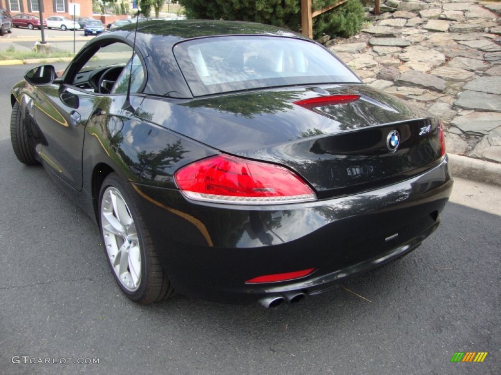 Black Sapphire Metallic 2009 BMW Z4 sDrive30i Roadster Exterior Photo #68665675
