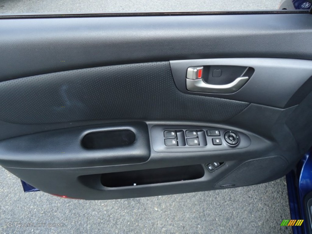 2008 Optima LX - Deep Ocean Blue / Black photo #11