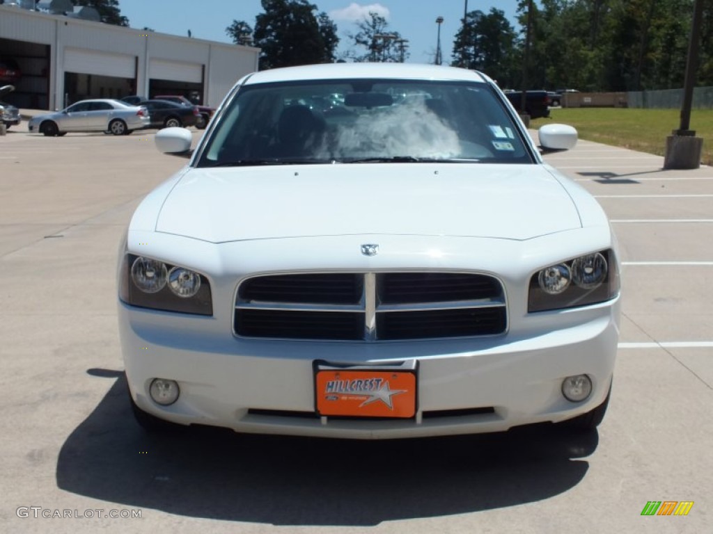 2010 Charger SXT - Stone White / Dark Slate Gray photo #10