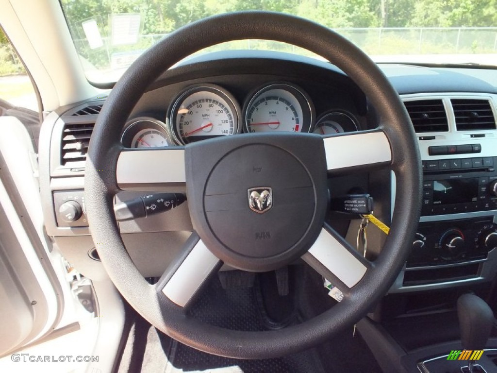 2010 Charger SXT - Stone White / Dark Slate Gray photo #30