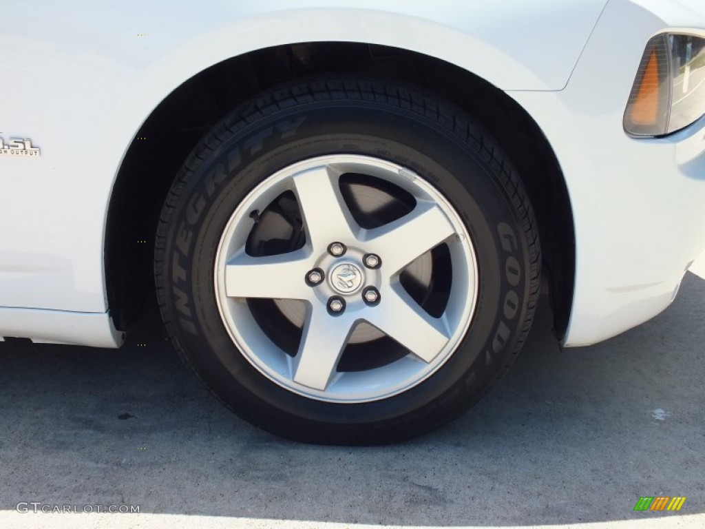 2010 Charger SXT - Stone White / Dark Slate Gray photo #48