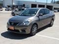 2012 Magnetic Gray Metallic Nissan Versa 1.6 SV Sedan  photo #9