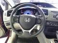 Crimson Pearl - Civic LX Sedan Photo No. 12
