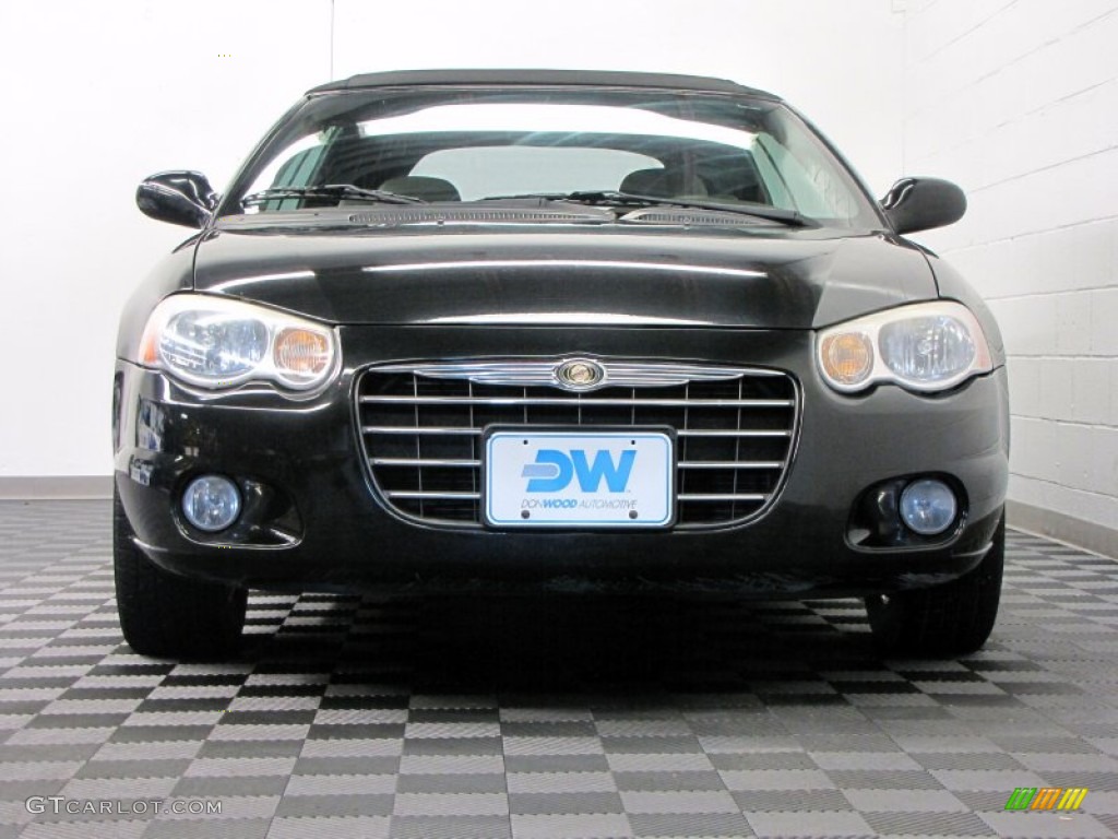 2006 Sebring Touring Convertible - Brilliant Black / Taupe photo #5