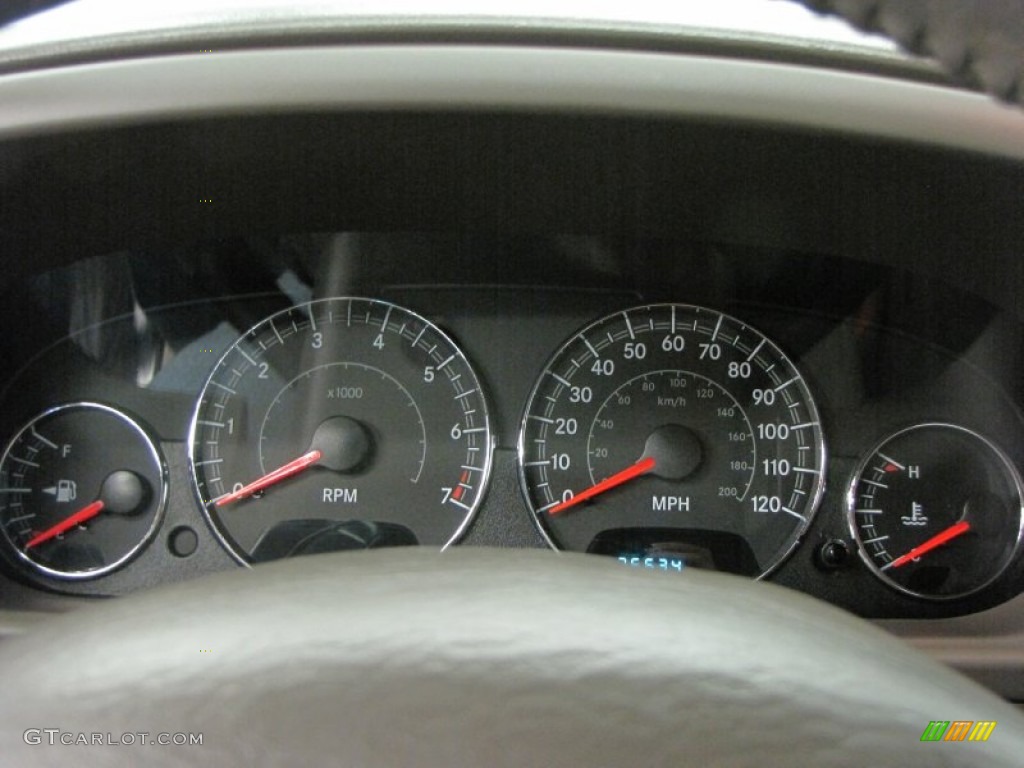 2006 Chrysler Sebring Touring Convertible Gauges Photo #68672203