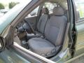 2001 Kia Rio Gray Interior Front Seat Photo