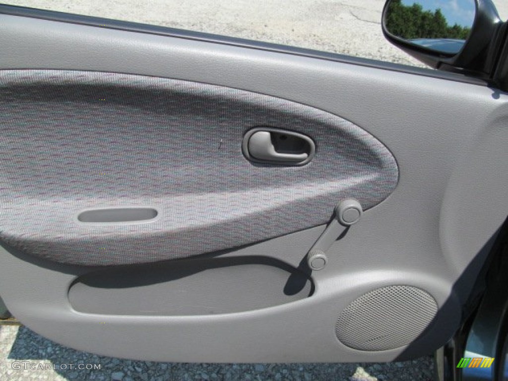 2001 Rio Sedan - Emerald Green / Gray photo #11