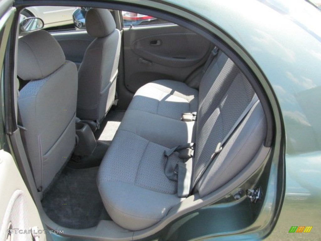 2001 Rio Sedan - Emerald Green / Gray photo #18