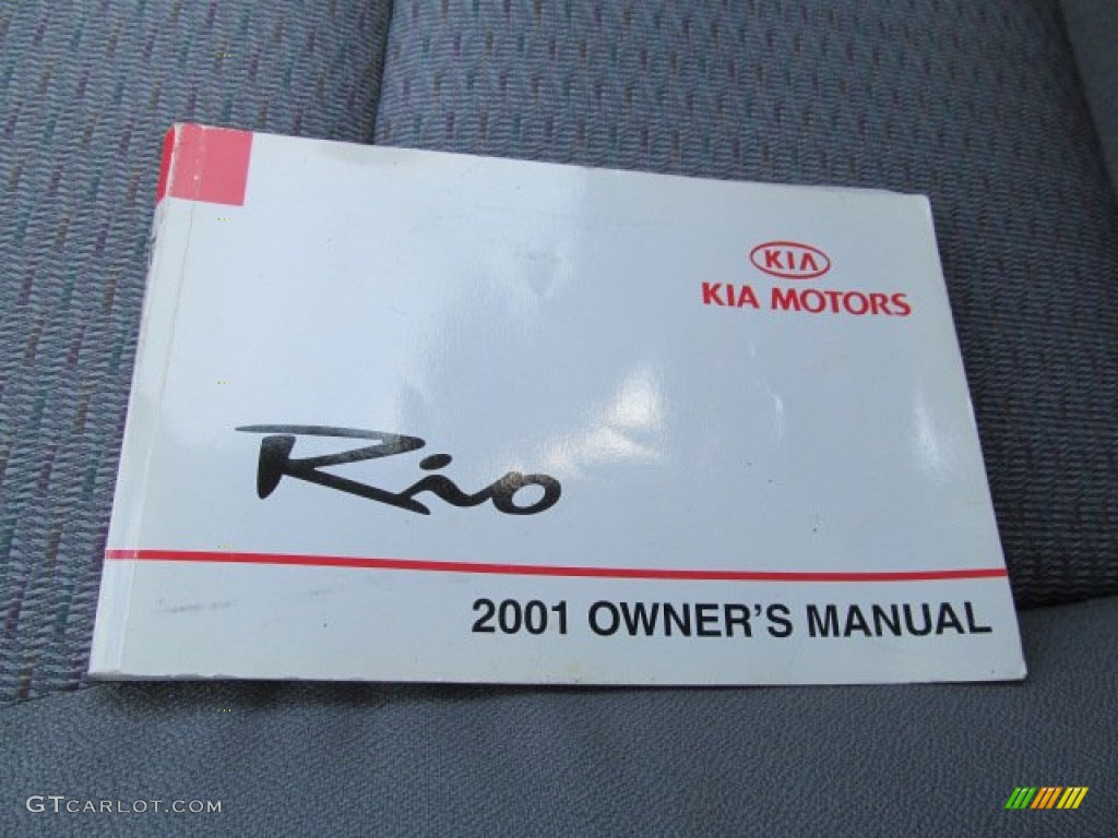 2001 Kia Rio Sedan Books/Manuals Photo #68672518