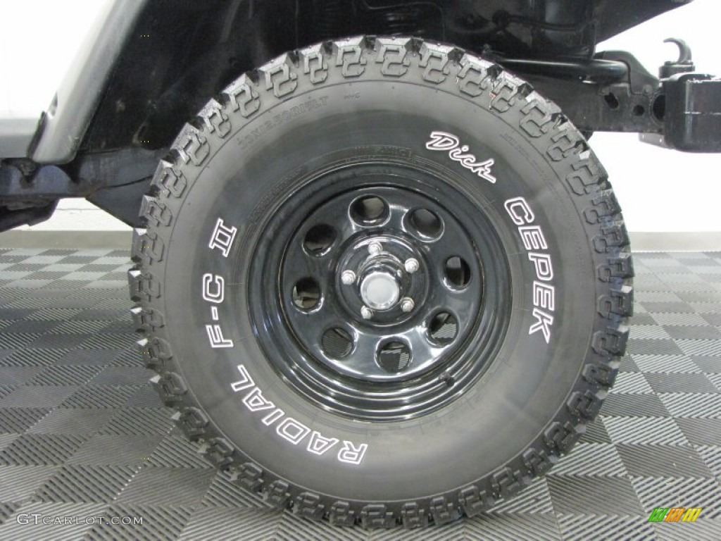 2004 Wrangler Sport 4x4 - Bright Silver Metallic / Dark Slate Gray photo #27
