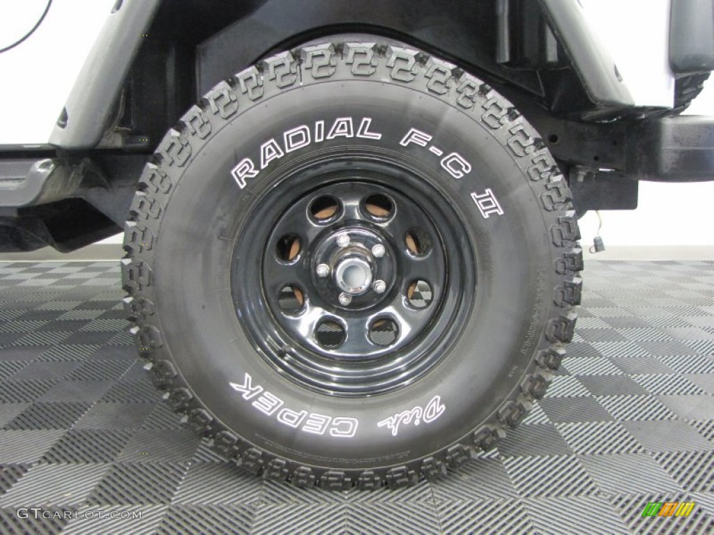 2004 Wrangler Sport 4x4 - Bright Silver Metallic / Dark Slate Gray photo #28