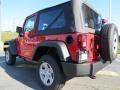 2012 Flame Red Jeep Wrangler Sport 4x4  photo #2