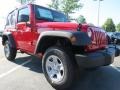 2012 Flame Red Jeep Wrangler Sport 4x4  photo #4