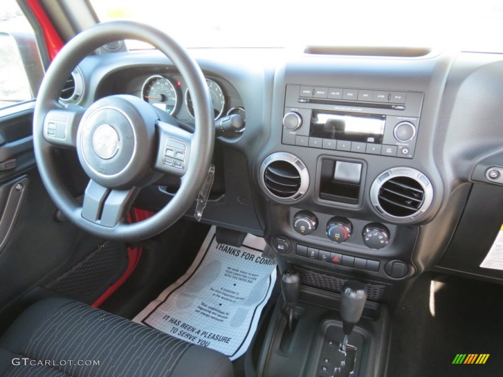 2012 Wrangler Sport 4x4 - Flame Red / Black photo #10