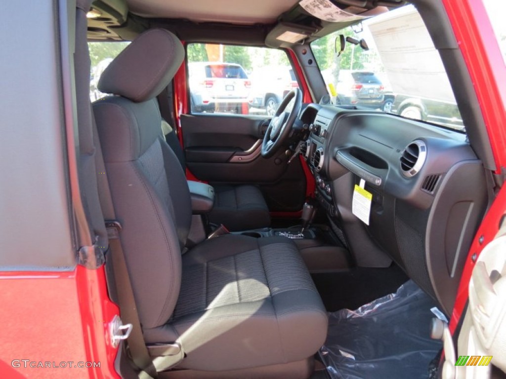 2012 Wrangler Sport 4x4 - Flame Red / Black photo #9