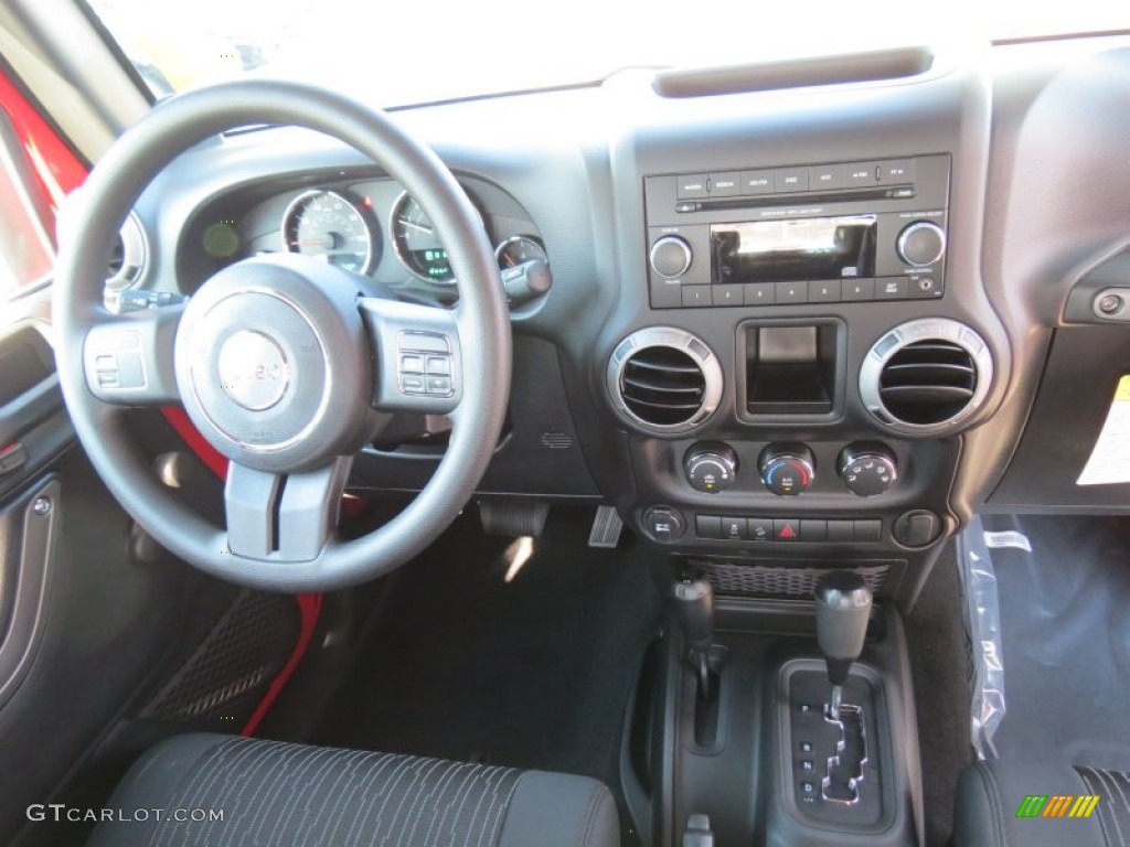2012 Wrangler Sport 4x4 - Flame Red / Black photo #10