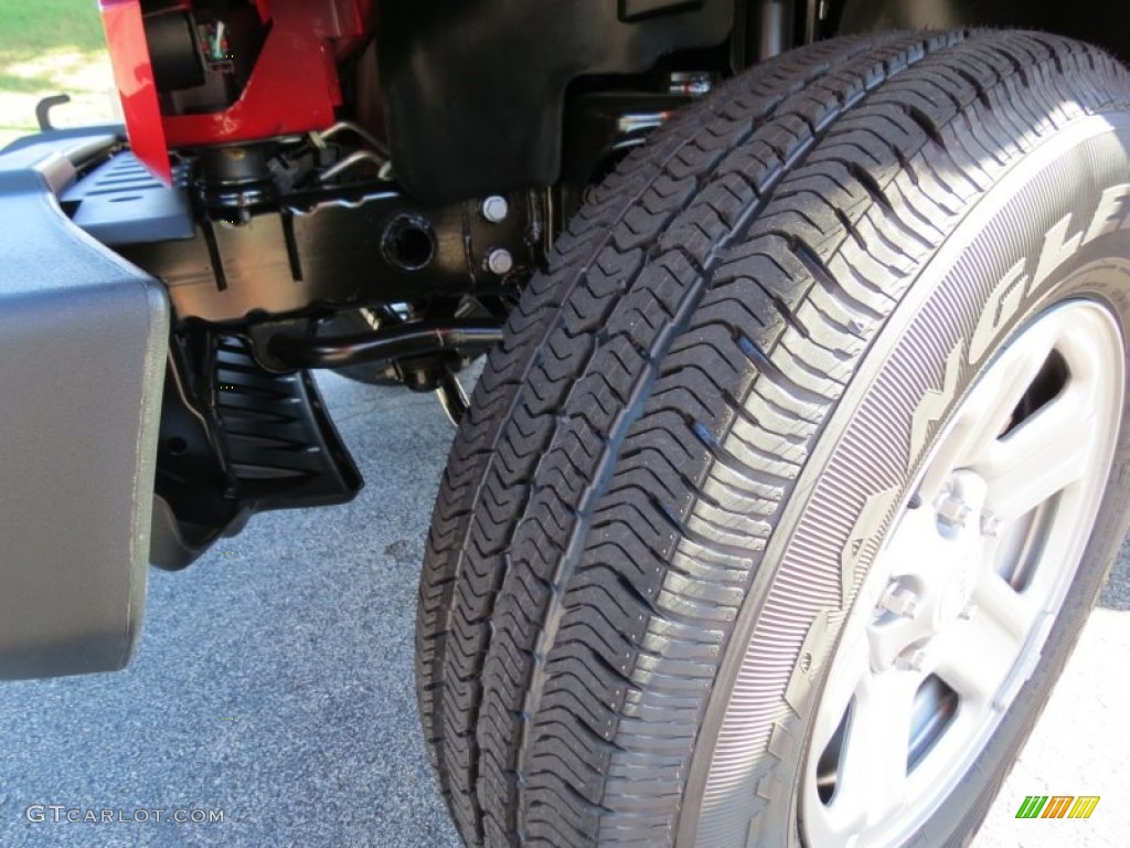 2012 Wrangler Sport 4x4 - Flame Red / Black photo #12