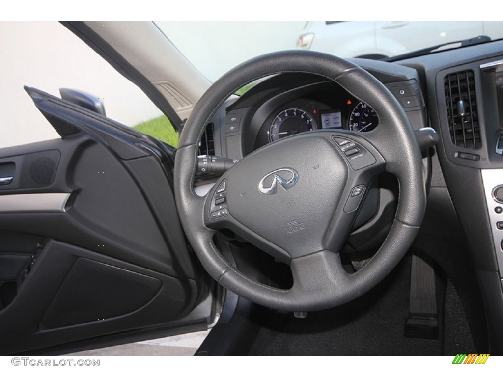 2010 Infiniti G 37 Coupe Steering Wheel Photos