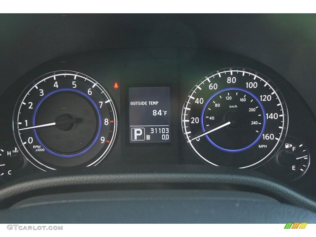 2010 Infiniti G 37 Coupe Gauges Photo #68673847