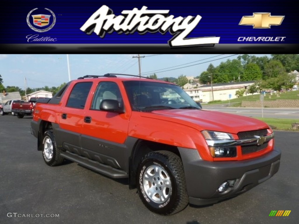 2006 Avalanche Z71 4x4 - Victory Red / Gray/Dark Charcoal photo #1