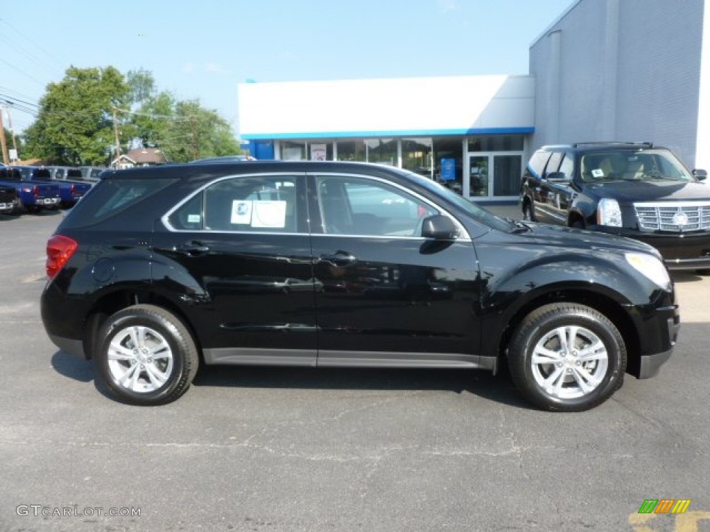 Black 2013 Chevrolet Equinox LS AWD Exterior Photo #68674273