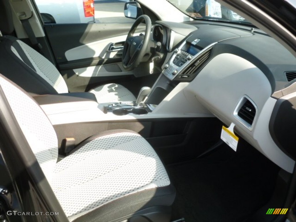 Light Titanium/Jet Black Interior 2013 Chevrolet Equinox LS AWD Photo #68674288