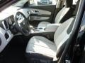 Light Titanium/Jet Black Front Seat Photo for 2013 Chevrolet Equinox #68674344