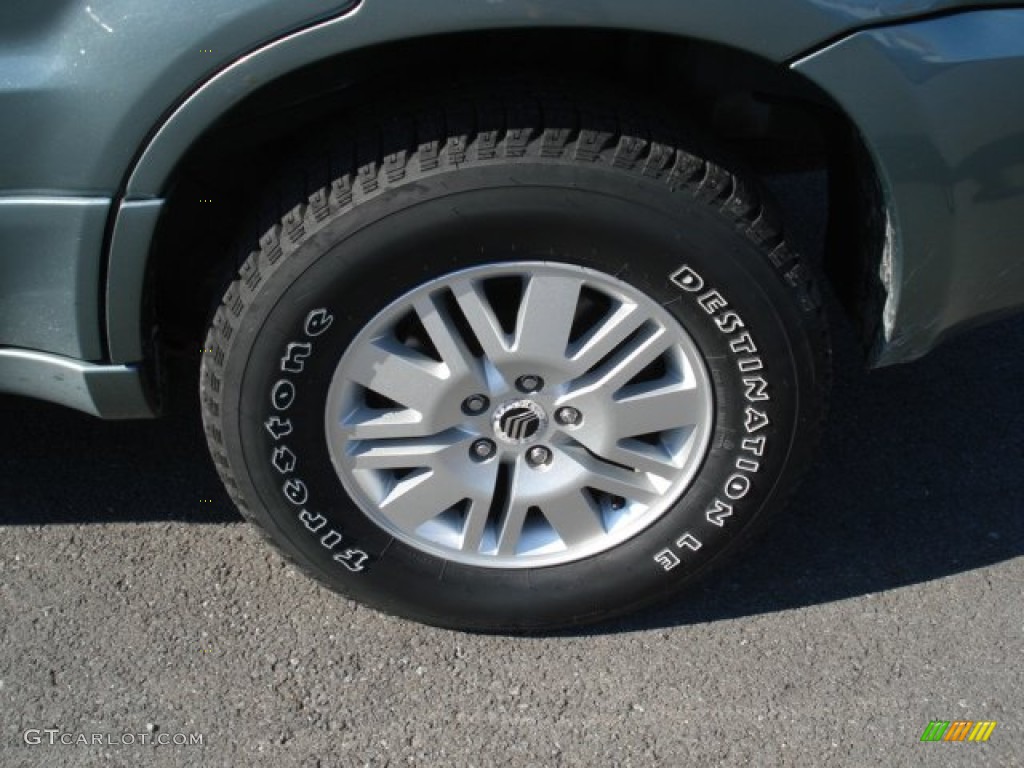 2007 Mercury Mariner Luxury 4WD Wheel Photo #68676055