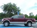 Royal Red Metallic 2009 Ford F150 King Ranch SuperCrew 4x4 Exterior