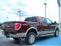 2009 Royal Red Metallic Ford F150 King Ranch SuperCrew 4x4  photo #5