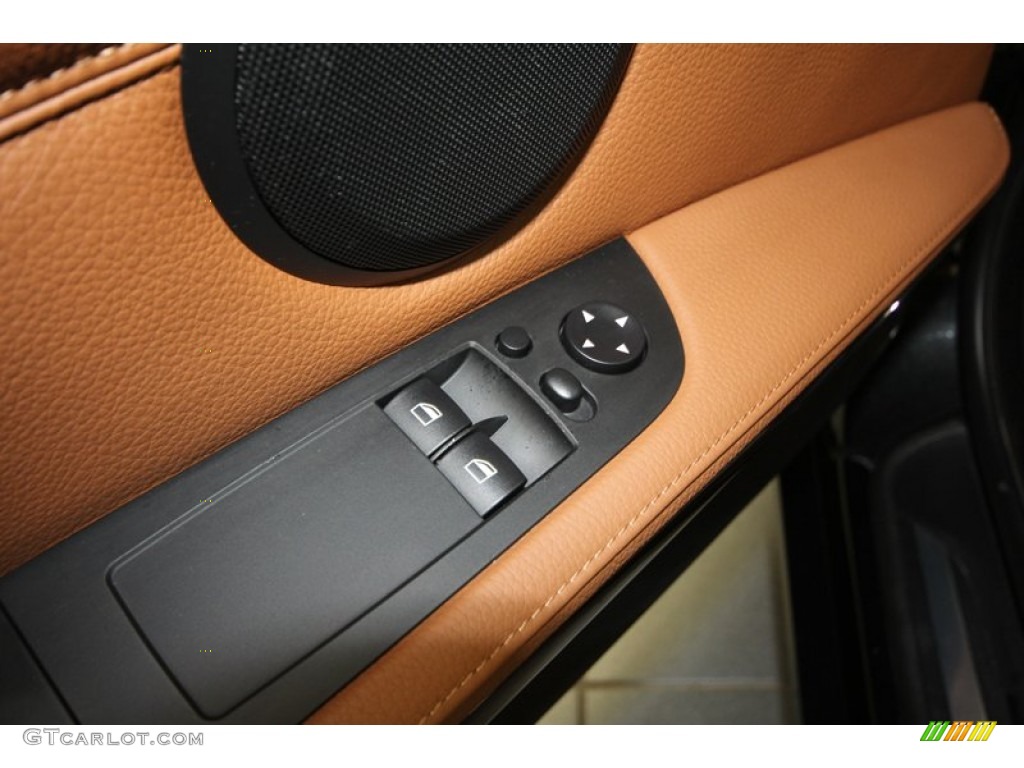 2009 3 Series 328i Coupe - Black Sapphire Metallic / Saddle Brown Dakota Leather photo #16