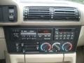 1991 BMW 5 Series Tan Interior Controls Photo
