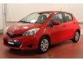 2012 Absolutely Red Toyota Yaris L 5 Door  photo #4