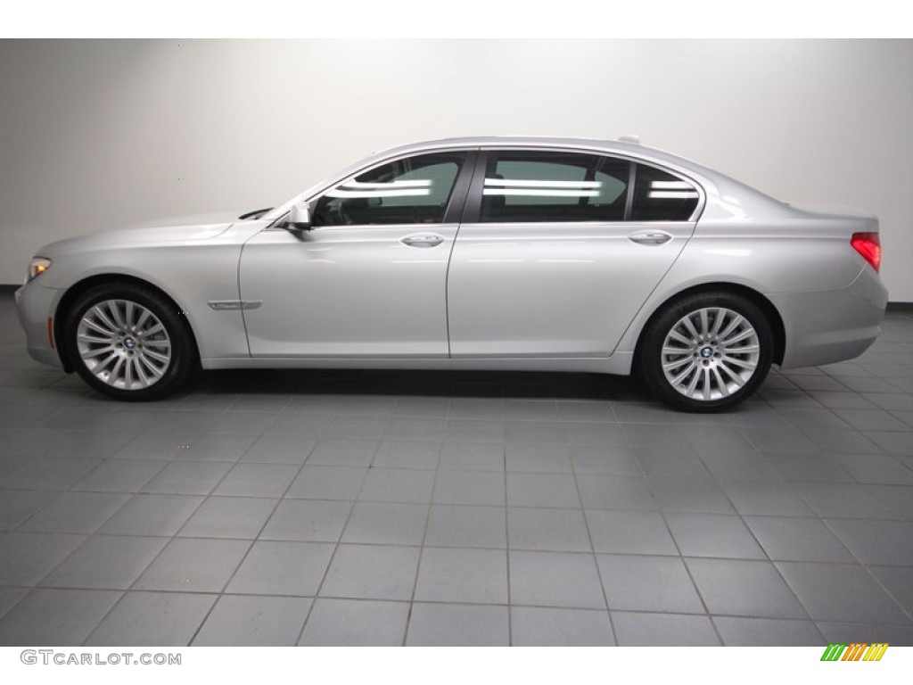 Titanium Silver Metallic 2011 BMW 7 Series 750Li Sedan Exterior Photo #68678836