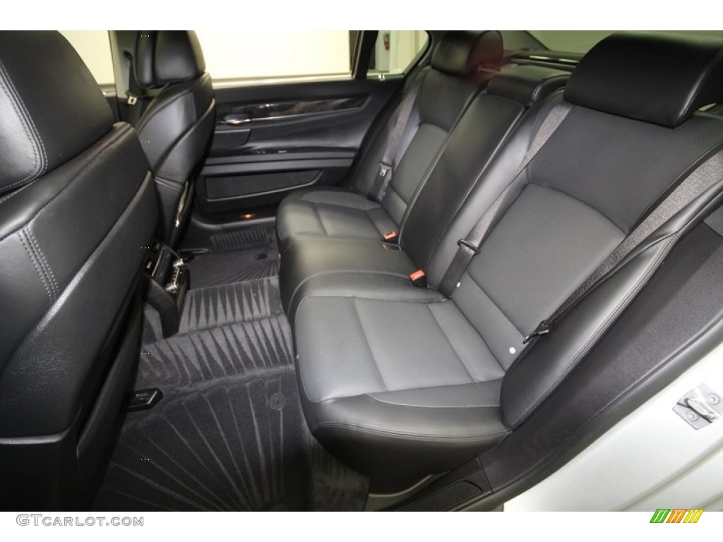 Black Interior 2011 BMW 7 Series 750Li Sedan Photo #68678941