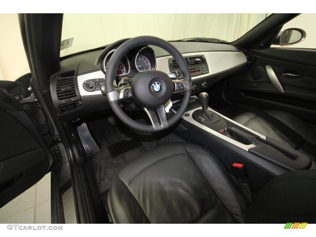 2008 Z4 3.0i Roadster - Space Grey Metallic / Black photo #4