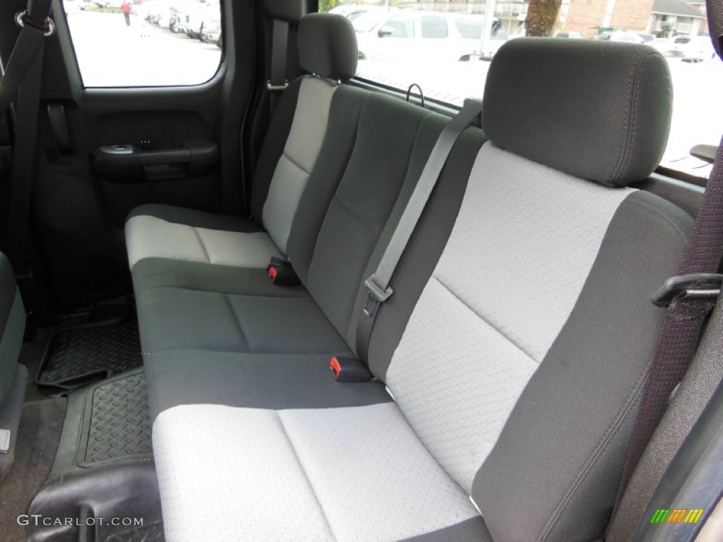 2008 Silverado 1500 LS Extended Cab - Silver Birch Metallic / Dark Titanium photo #10