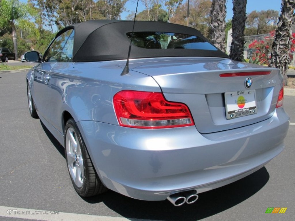 2012 1 Series 128i Convertible - Blue Water Metallic / Savanna Beige photo #3