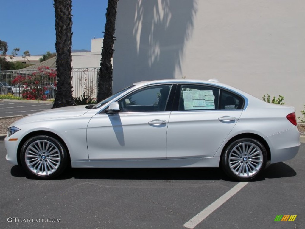 Mineral White Metallic 2012 BMW 3 Series 328i Sedan Exterior Photo #68682553