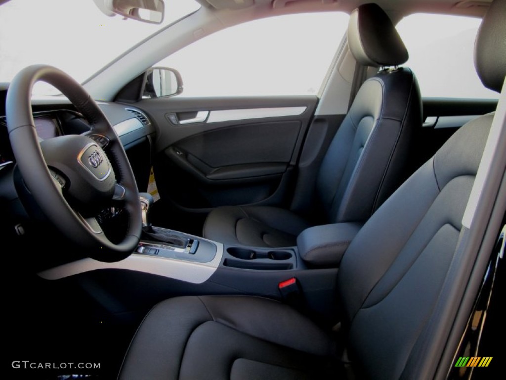 2013 A4 2.0T Sedan - Brilliant Black / Black photo #5